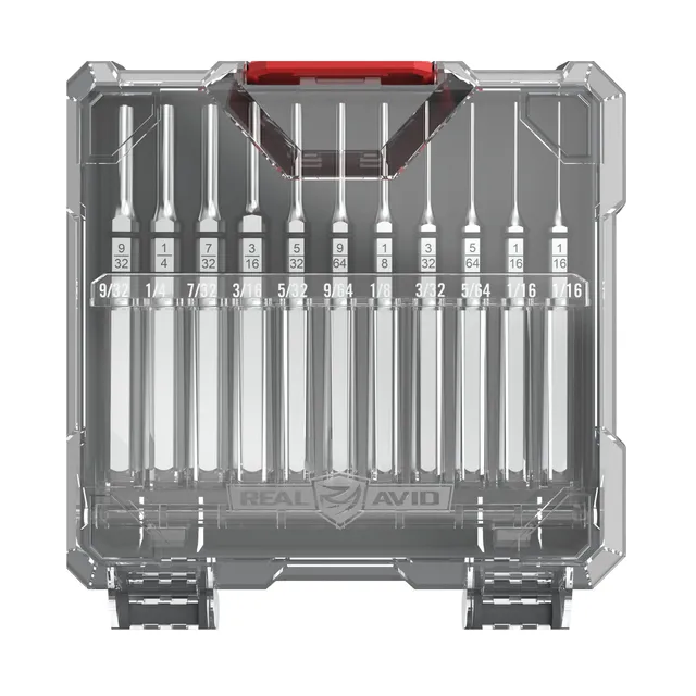 real-avid-accu-punch-11-teiliges-roll-pin-punch-set image 1