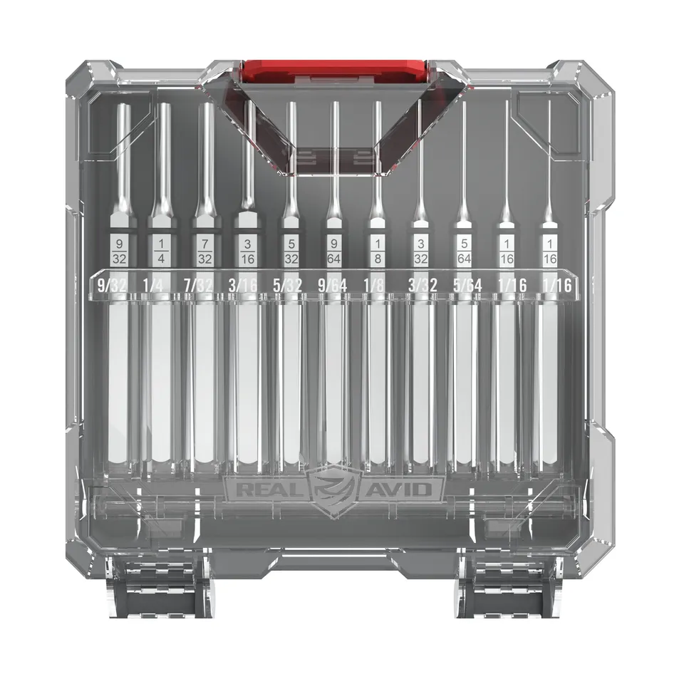 real-avid-accu-punch-11-teiliges-roll-pin-punch-set image 1