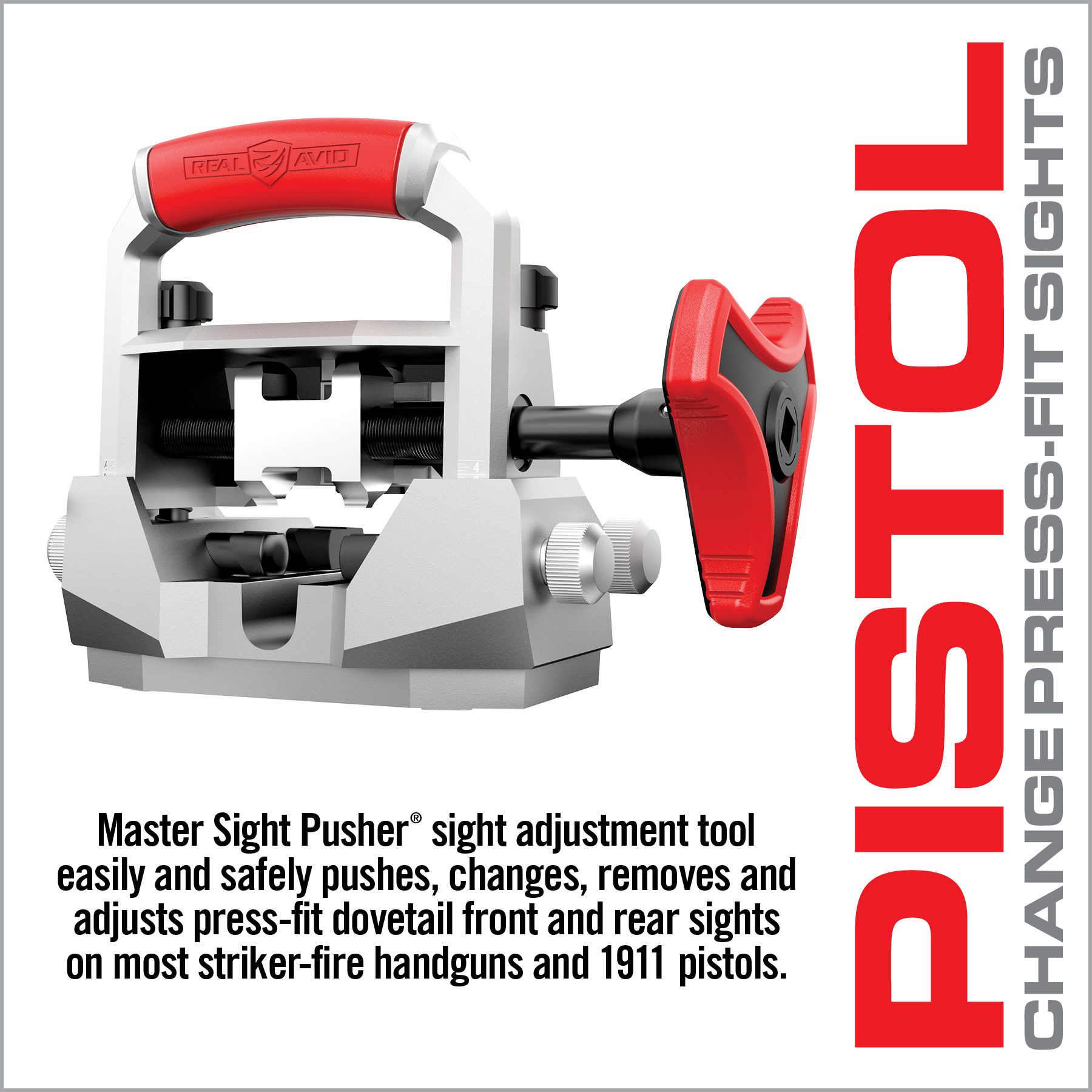 real-avid-master-sight-pusher-pistole-profi-visierdr-cker-inkl-gun-tool-amp-grat image 2