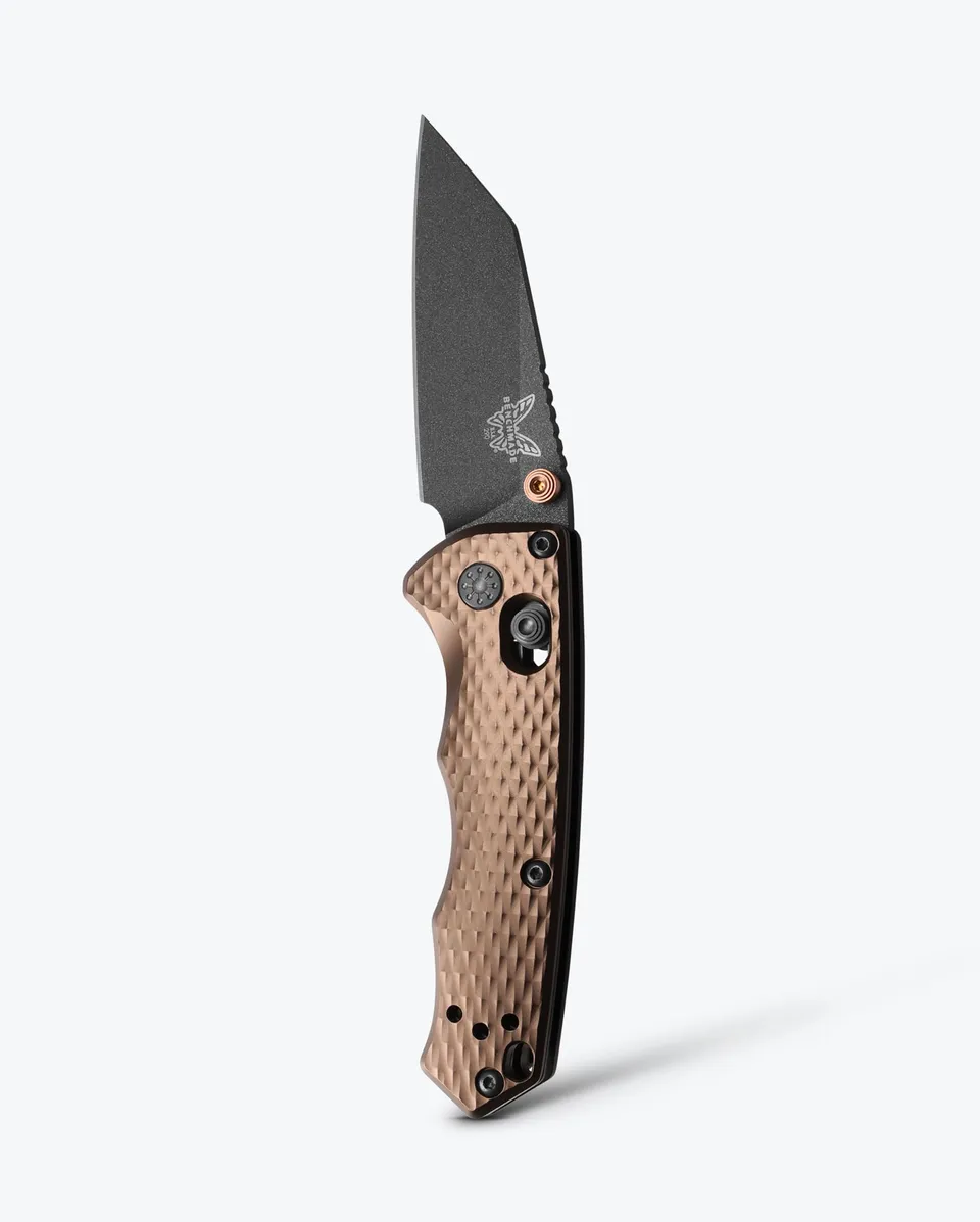 benchmade-full-immunity-klappmesser-flat-dark-earth-aluminium-wharncliffe image 1
