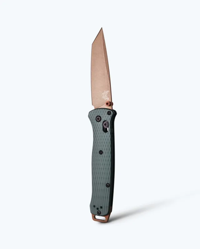 benchmade-bailout-537fe-2601-taiga-green-s90v-tanto-battlewash image 1