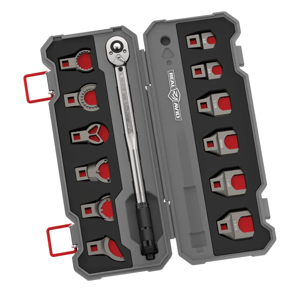 real-avid-master-fit-13-piece-ar15-crowfoot-wrench-set-drehmomentschl-ssel-set image 1