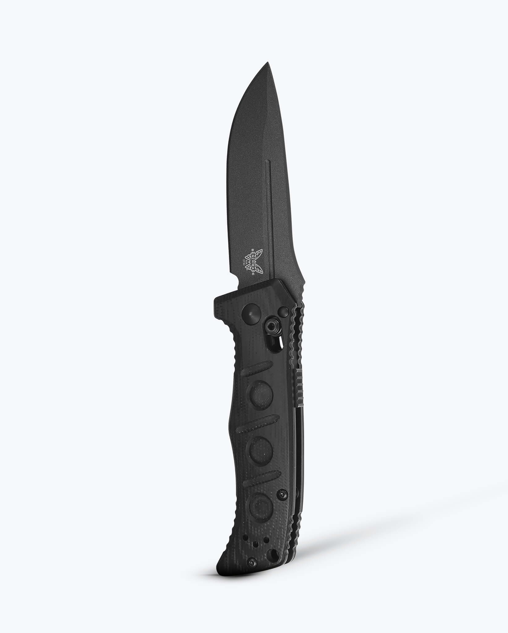 benchmade-mini-auto-adamas-2730gy-04-automatikmesser-black-g10-drop-point-magnac image 1