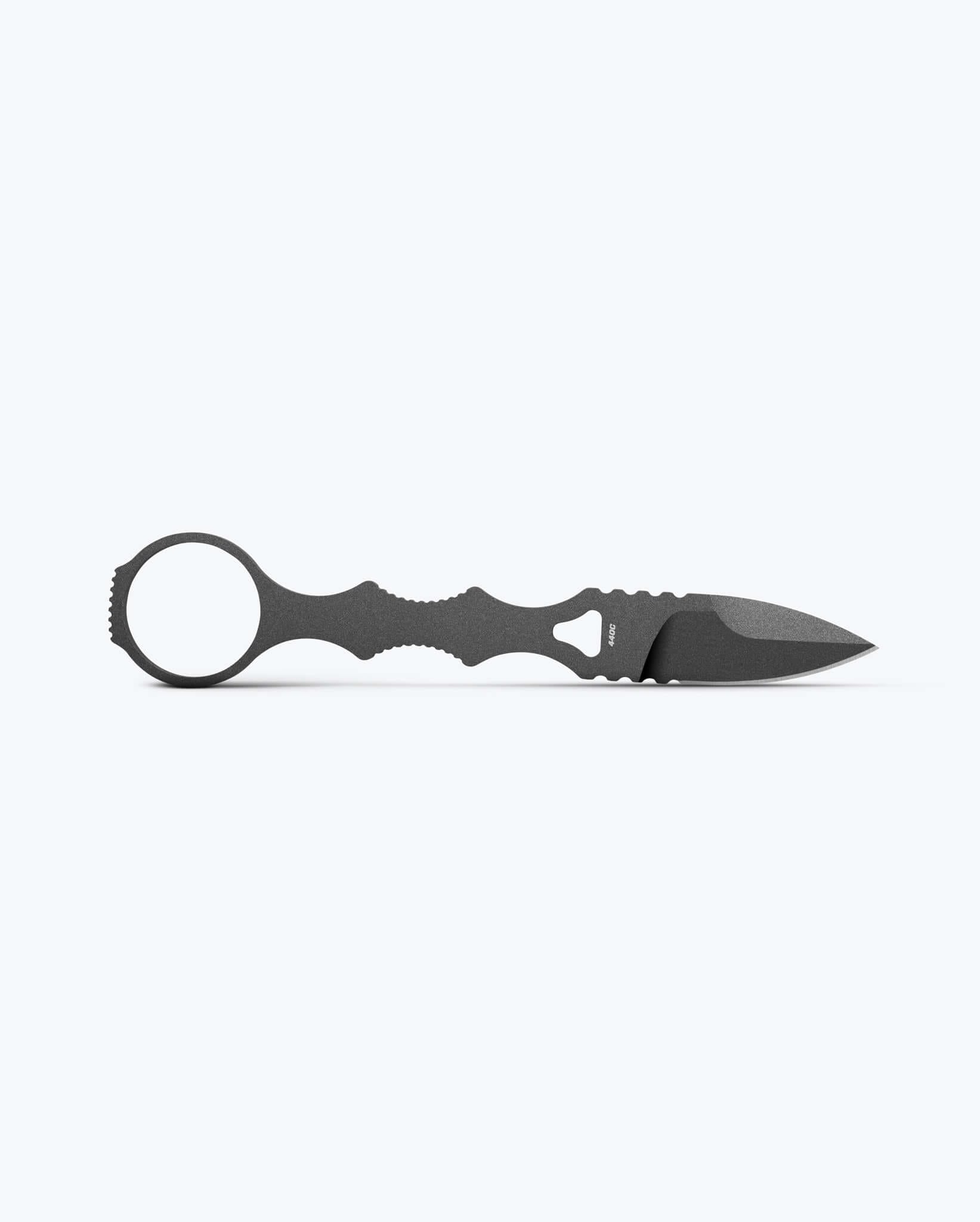 benchmade-mini-socp-177gy-dagger-tungsten-gray-spear-point-fixed-blade image 4