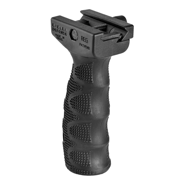 fab-defense-reg-qr-gummierter-ergonomischer-vordergriff-schwarz image 1