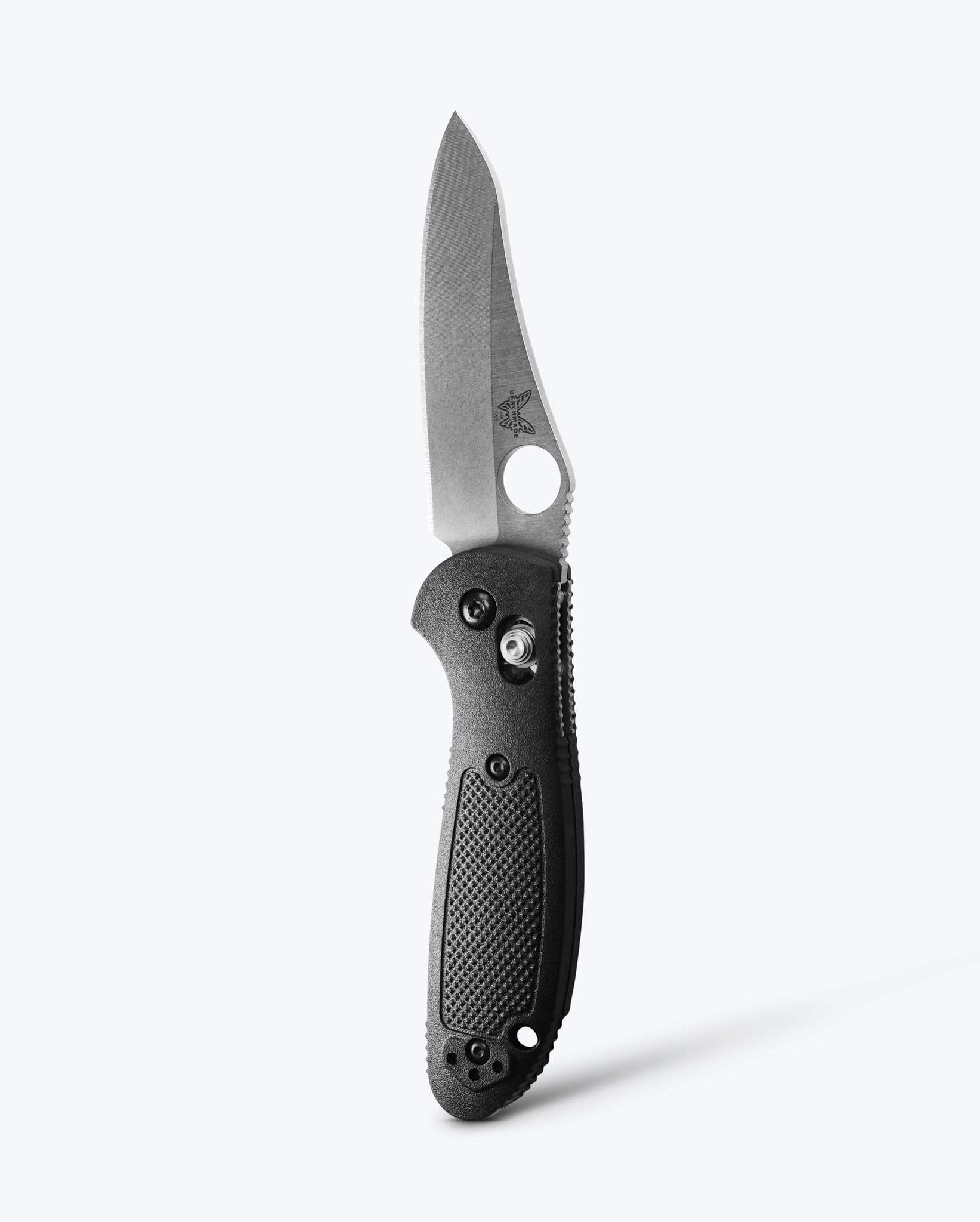 benchmade-mini-griptilian-555-s30v-black-grivory-sheepsfoot-taschenmesser image 1