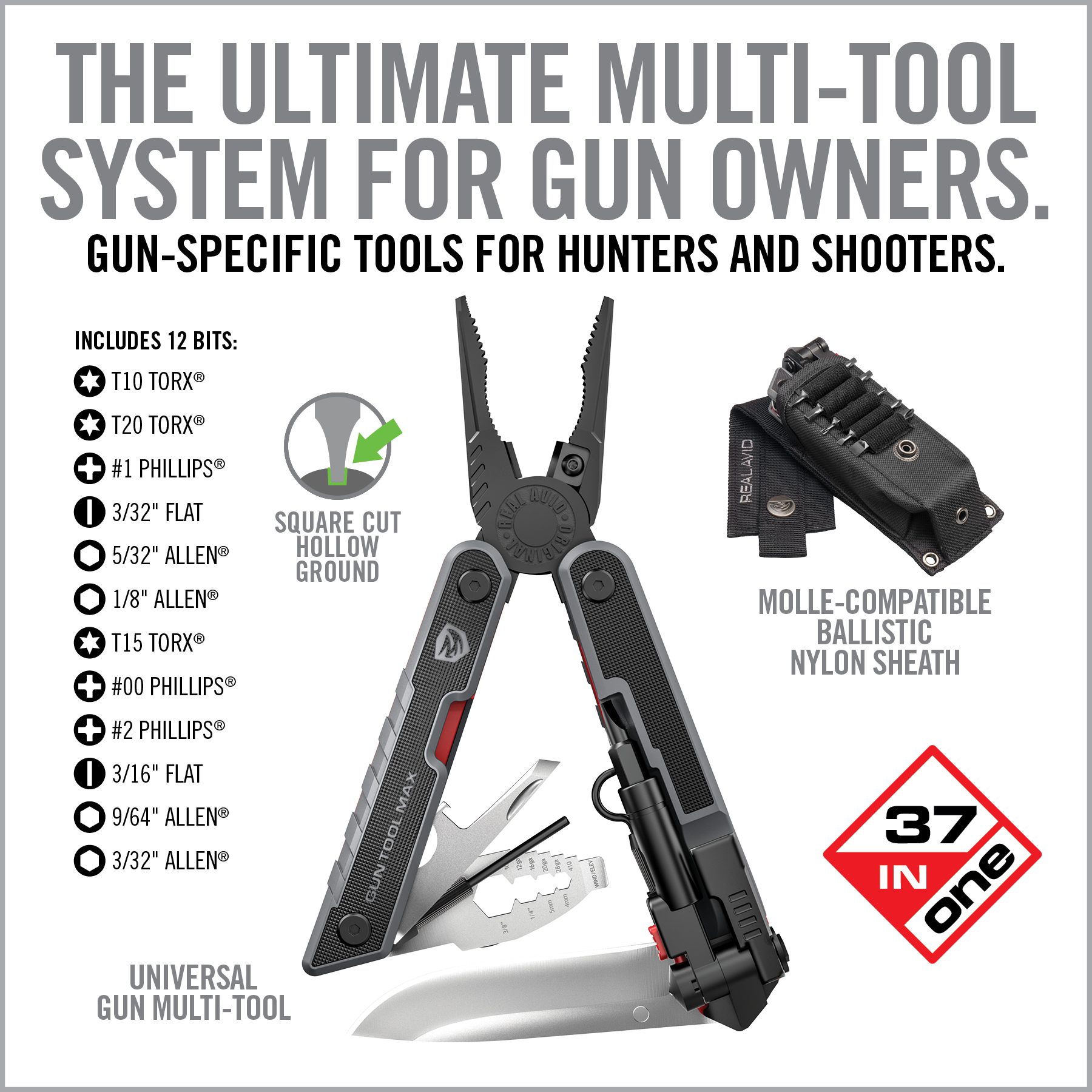 real-avid-gun-tool-max-37-in-1-universelles-taktisches-waffen-multitool-mit-zang image 7