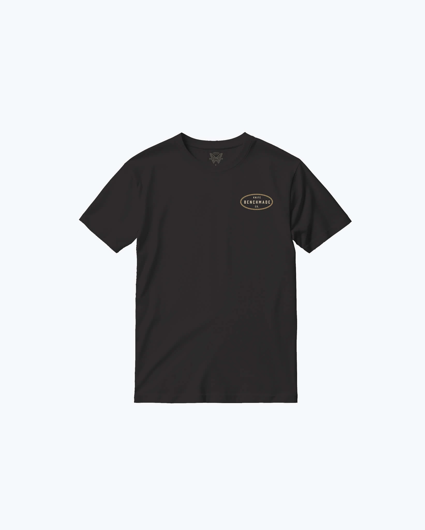 benchmade-knots-ss-t-shirt-schwarz-baumwolle-grafik image 1