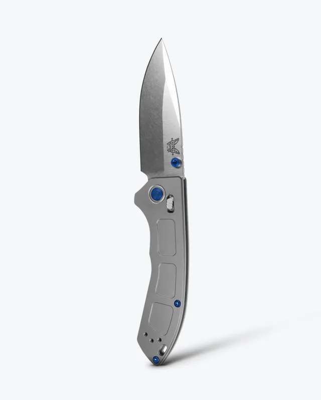 benchmade-mini-narrows-743-titan-edc-klappmesser-drop-point image 1