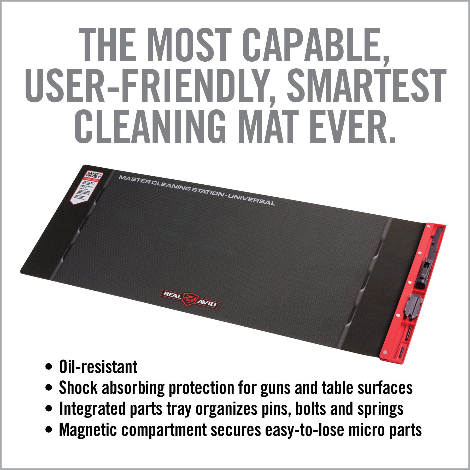 real-avid-smart-mat-universal-waffen-reinigungsmatte-mit-teilewanne image 6