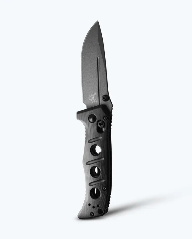 benchmade-mini-adamas-273-04-klappmesser-drop-point-black-g10 image 1