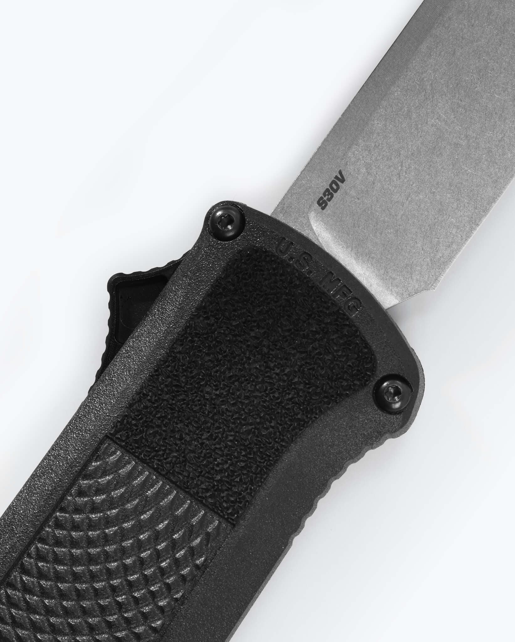 benchmade-5371-04-shootout-schwarzes-otf-messer-drop-point-s30v-carbide-glasbrec image 5
