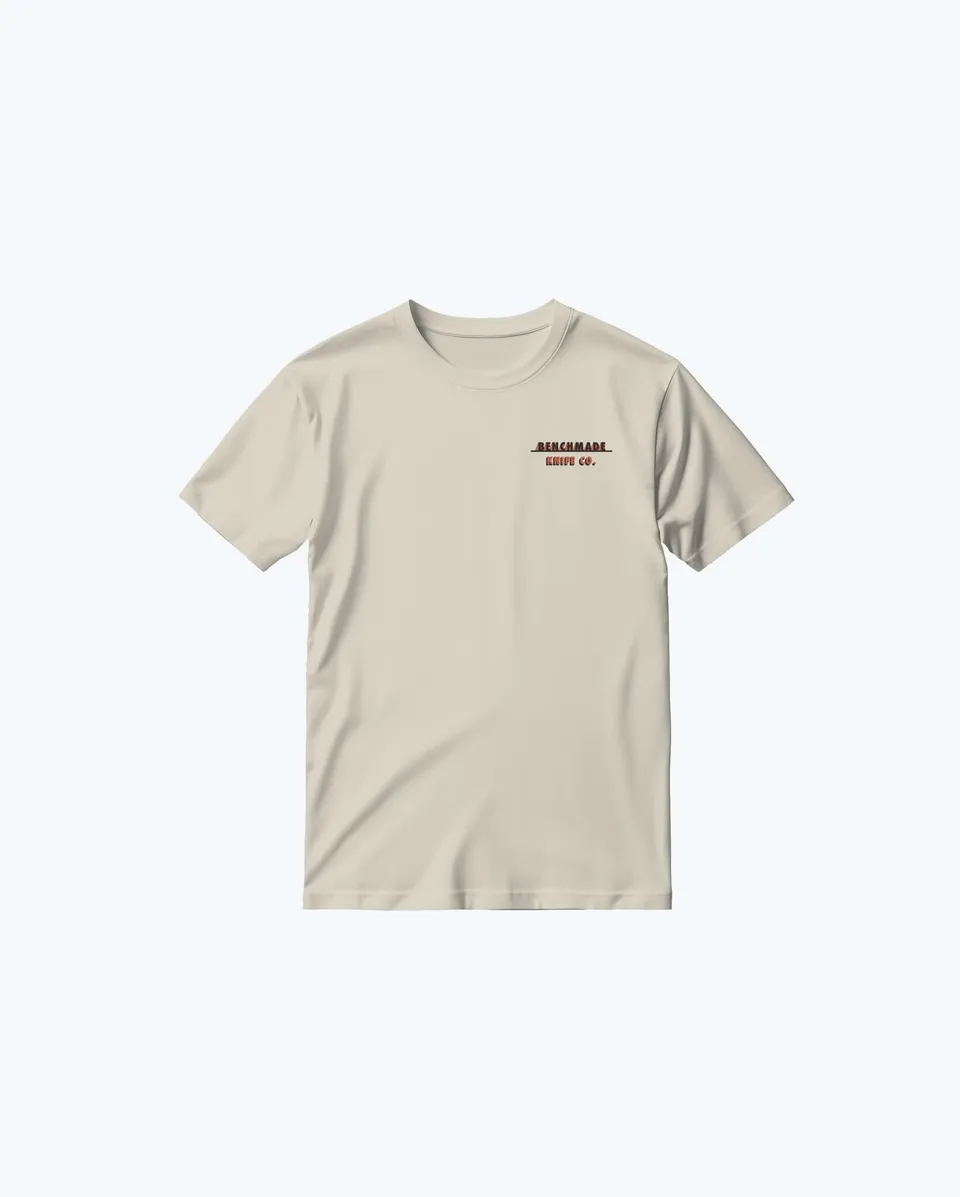 benchmade-knife-co-t-shirt-cream-olive-cotton image 1
