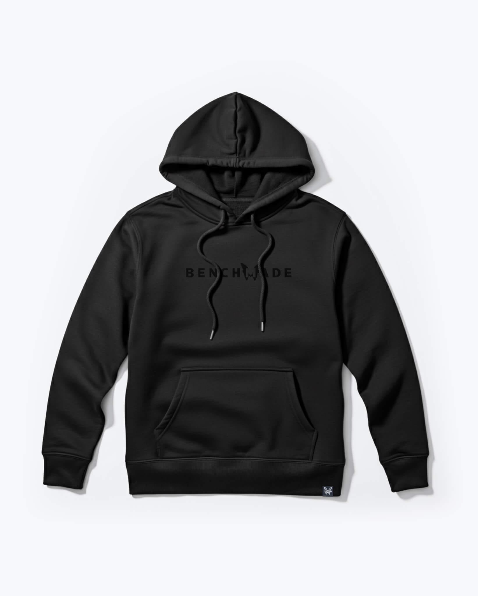 benchmade-heavy-blackout-pullover-hoodie-schwarz image 2