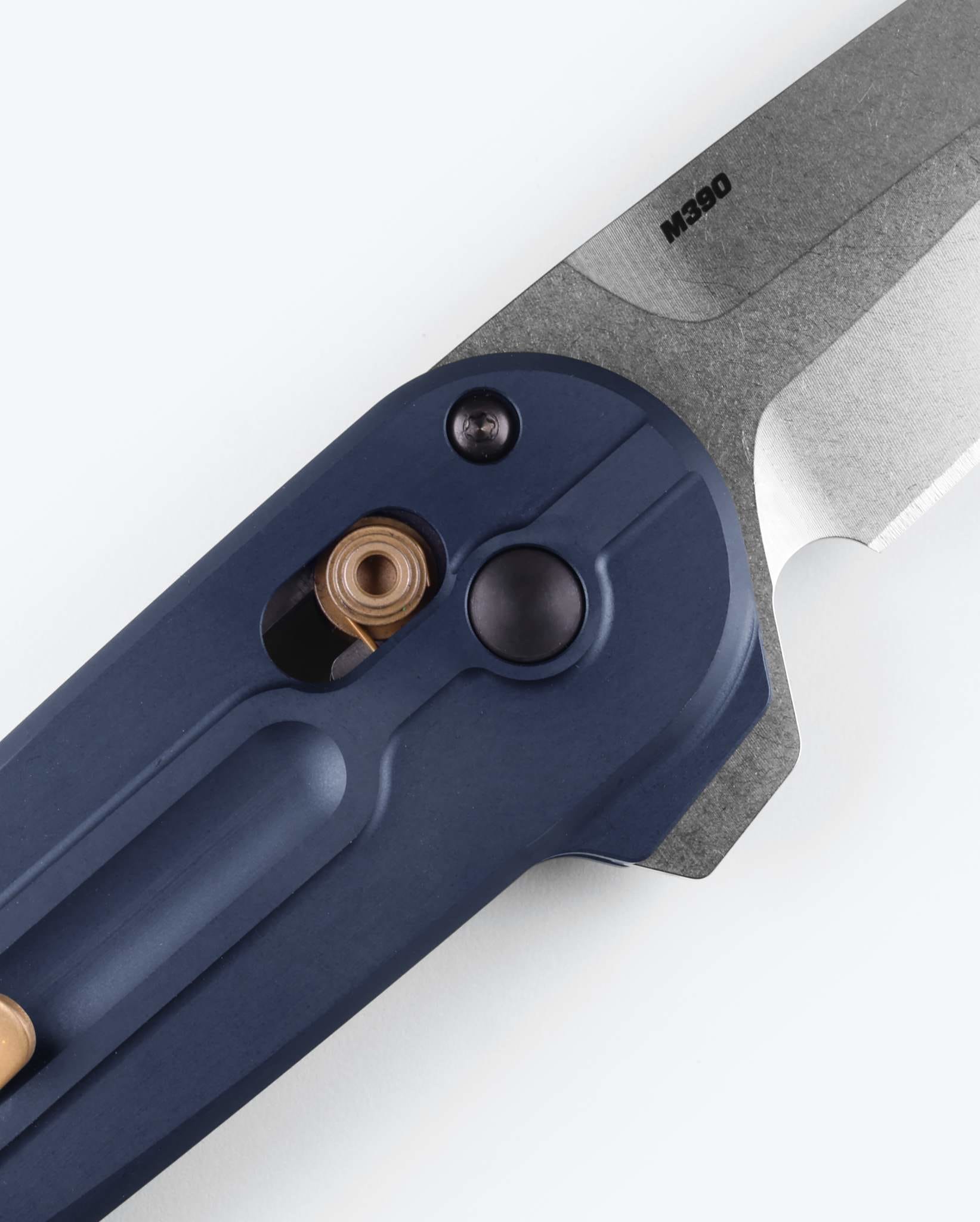 benchmade-lowden-491-klappmesser-crater-blue-aluminium-spear-point image 5