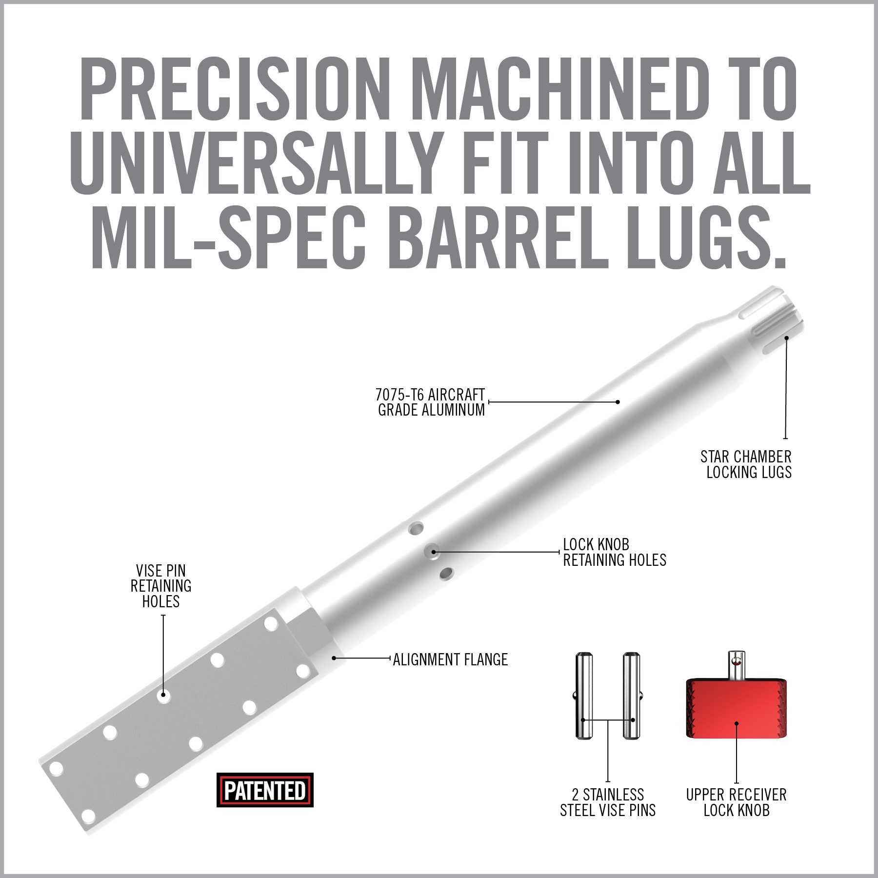 real-avid-lug-lok-upper-vise-block-f-r-ar10 image 2