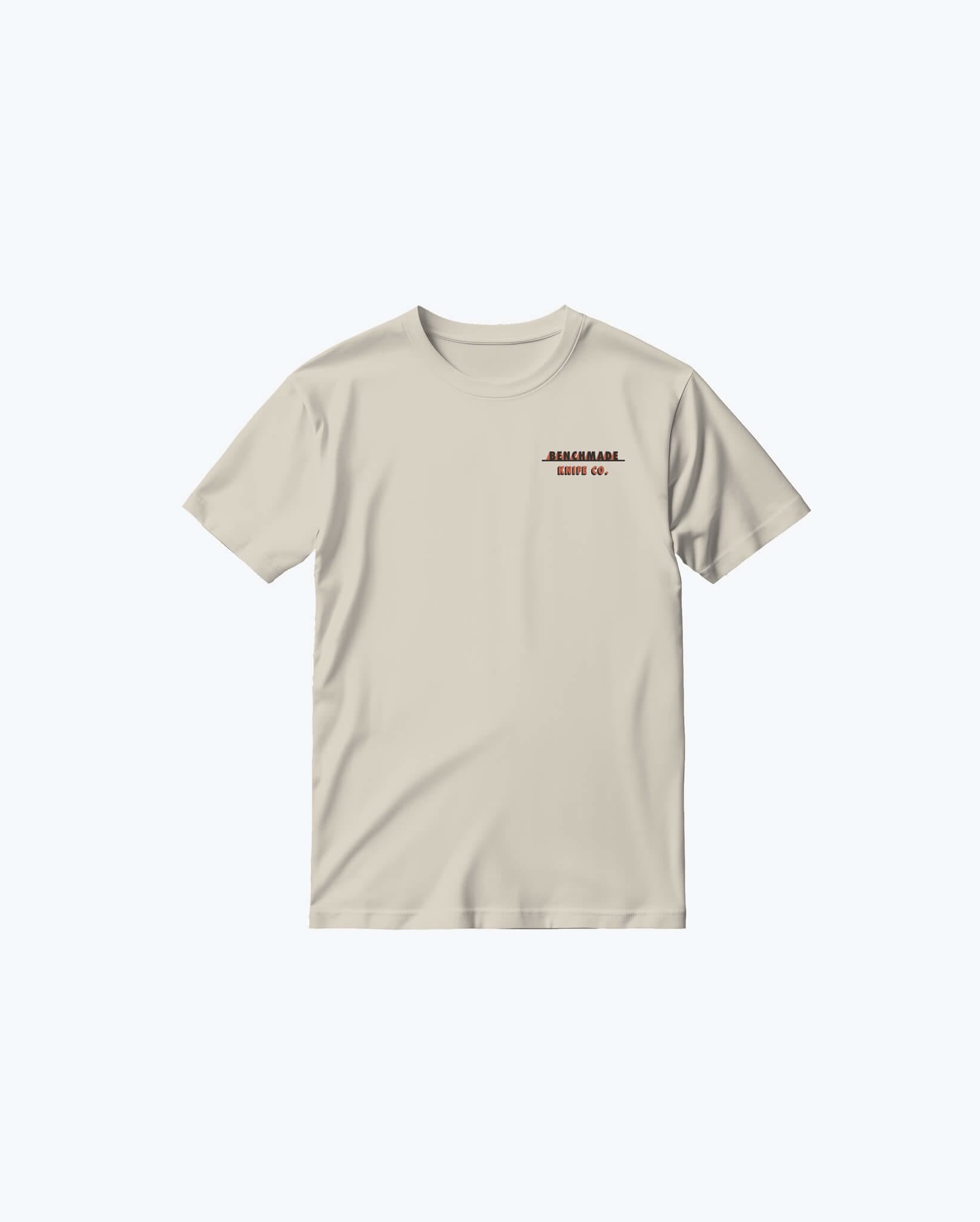benchmade-knife-co-t-shirt-cream-olive-cotton image 1