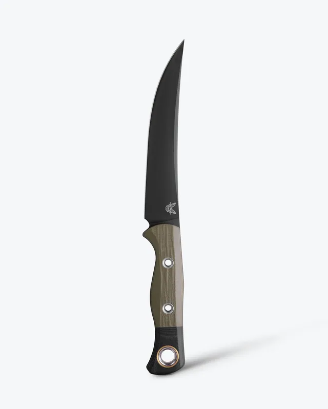 benchmade-meatcrafter-4050bk-01-fixed-blade-messer-od-green-g10 image 1