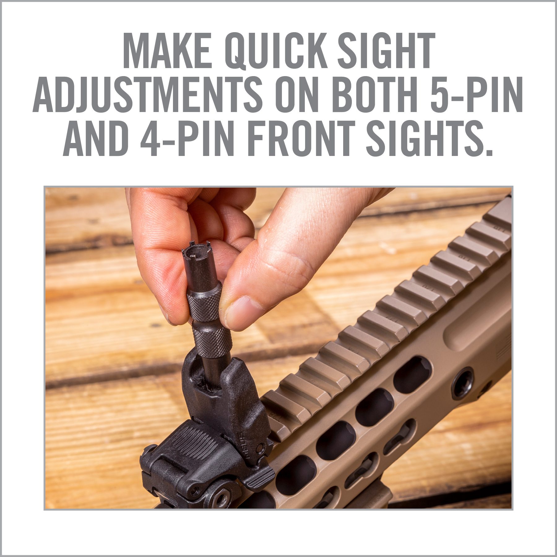 real-avid-ar15-front-sight-adjuster-tool-2-in-1-f-r-a1-und-a2-visier image 5