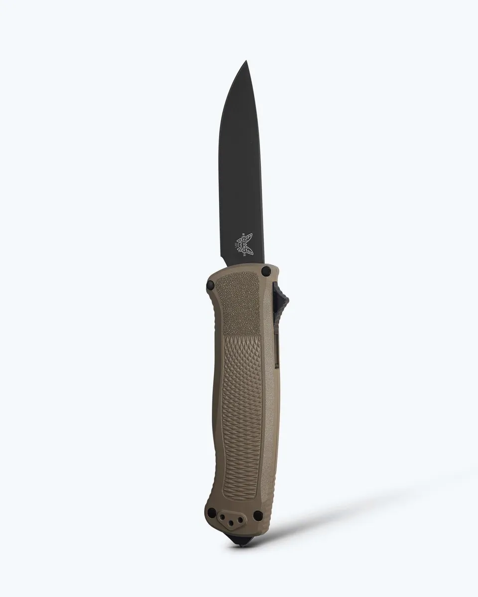 benchmade-shootout-5371bk-01-otf-automatikmesser-ranger-green-grivory-drop-point image 1