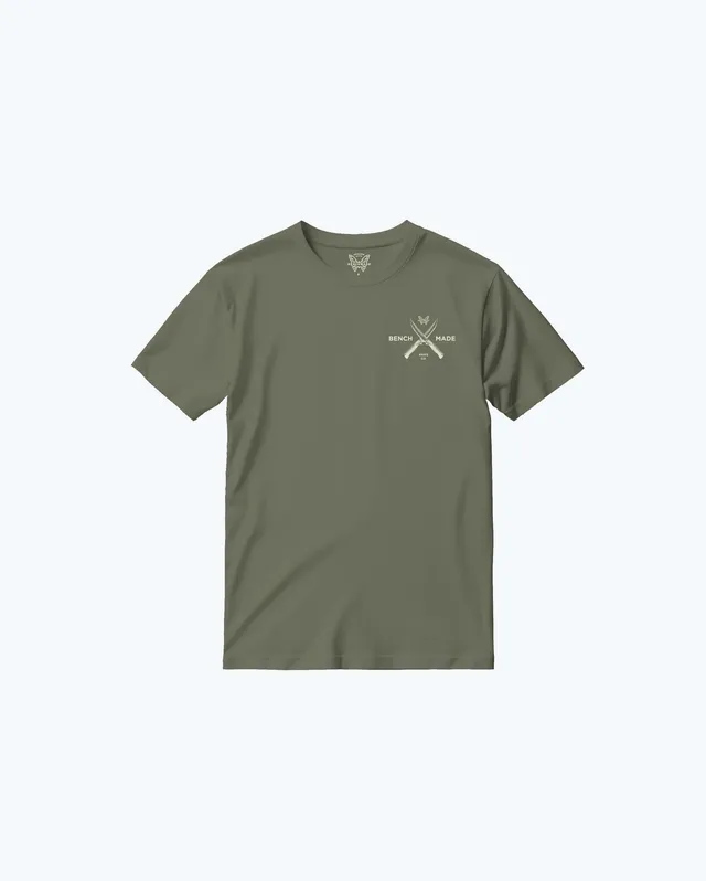 benchmade-meatcrafter-ss-herren-t-shirt-50217-olive-baumwolle image 1
