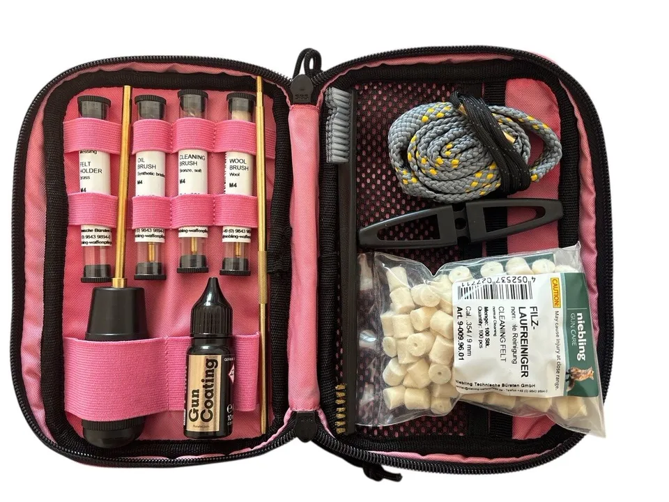 fluna-tec-field-care-set-9mm-reinigungsset-f-r-pistolen-pink image 1