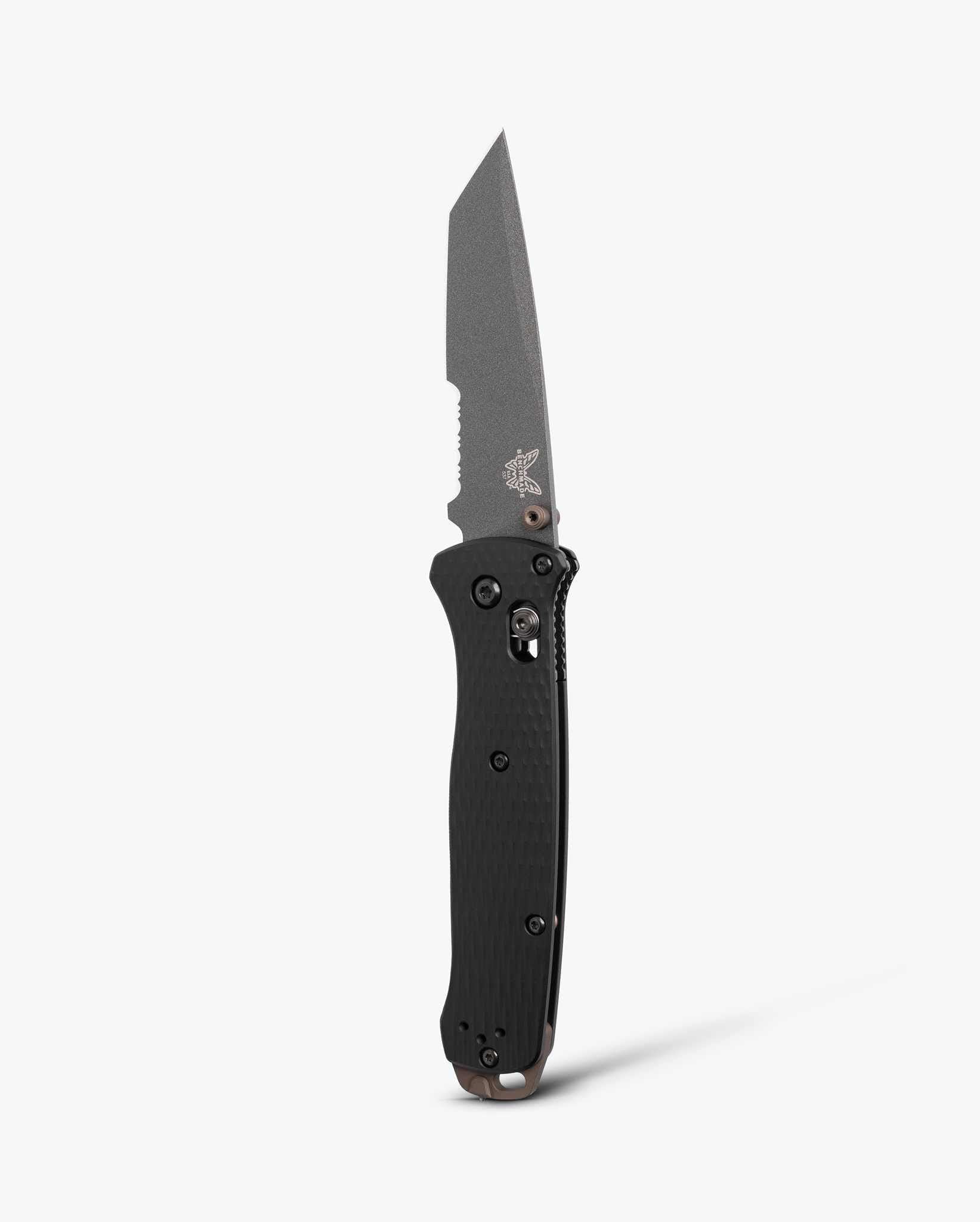 benchmade-bailout-537sgy-03-black-aluminum-tanto-sgy image 1