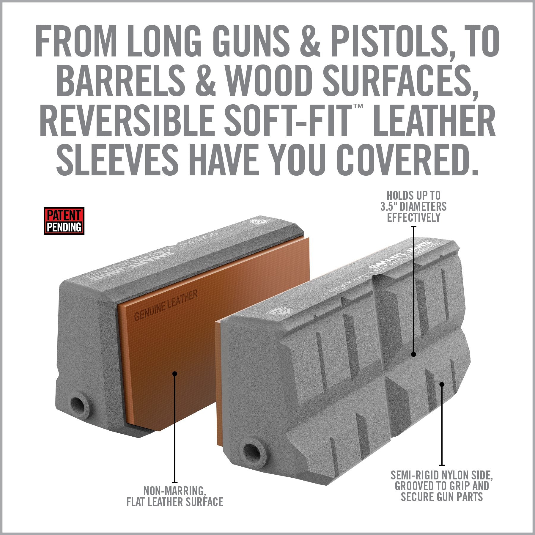 real-avid-smart-jaws-soft-fit-leder-schutzbacken-f-r-master-gun-vise image 5