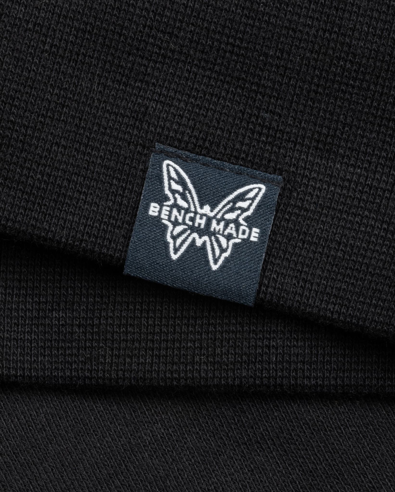 benchmade-womens-script-pullover-hoodie-schwarz-damen-kapuzenpullover image 4
