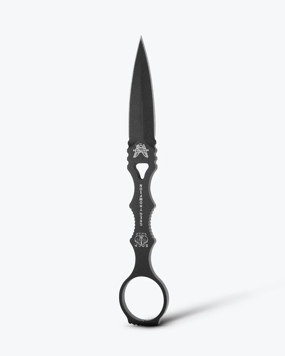 benchmade-176bk-socp-dagger-mit-schwarzer-scheide-selbstschutz-tool image 1
