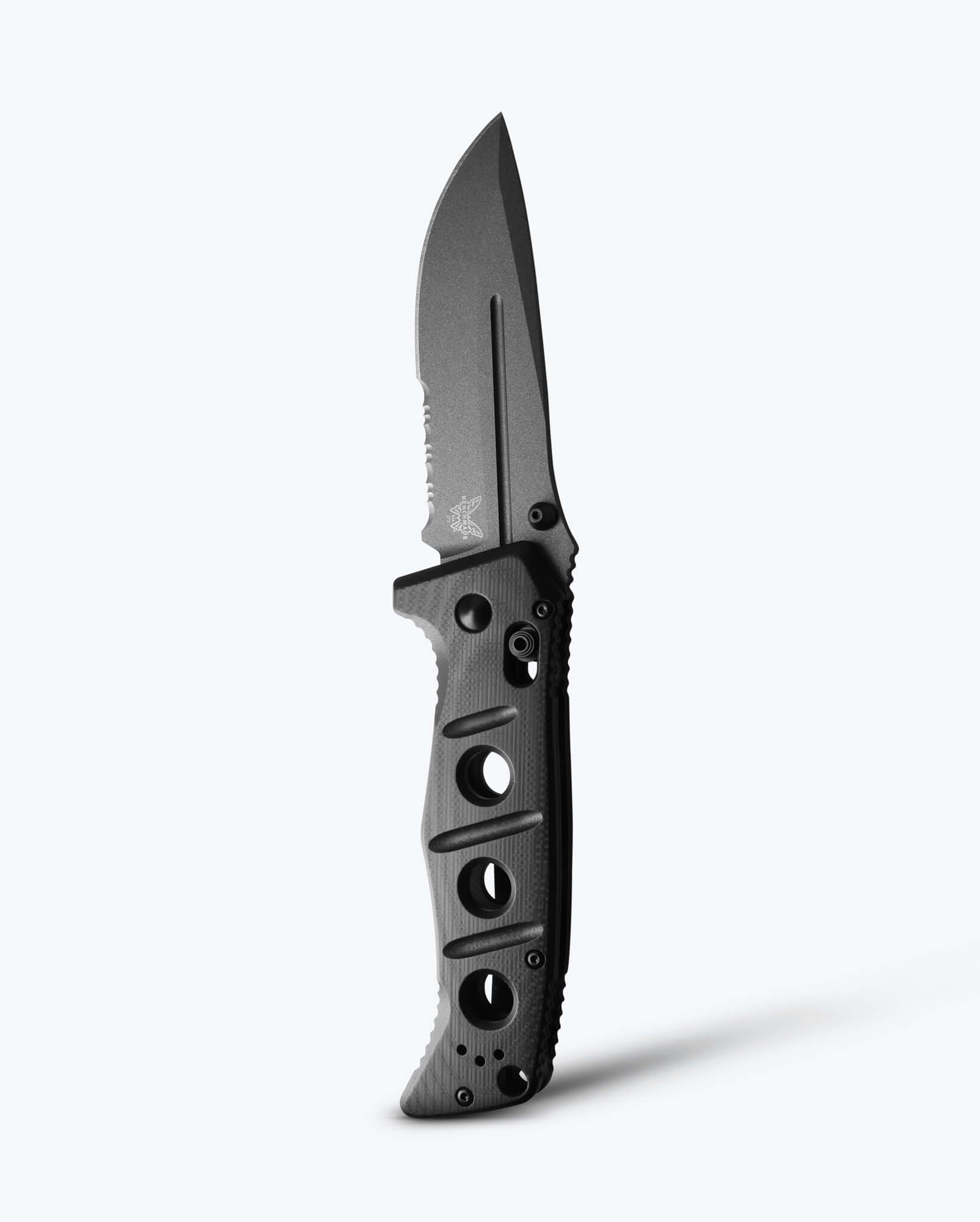 benchmade-adamas-275sgy-03-taktik-klappmesser-black-g10-drop-point image 1
