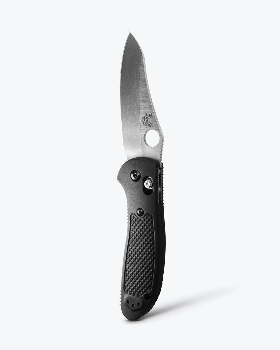 benchmade-griptilian-550-s30v-klappmesser-sheepsfoot-black-grivory image 1