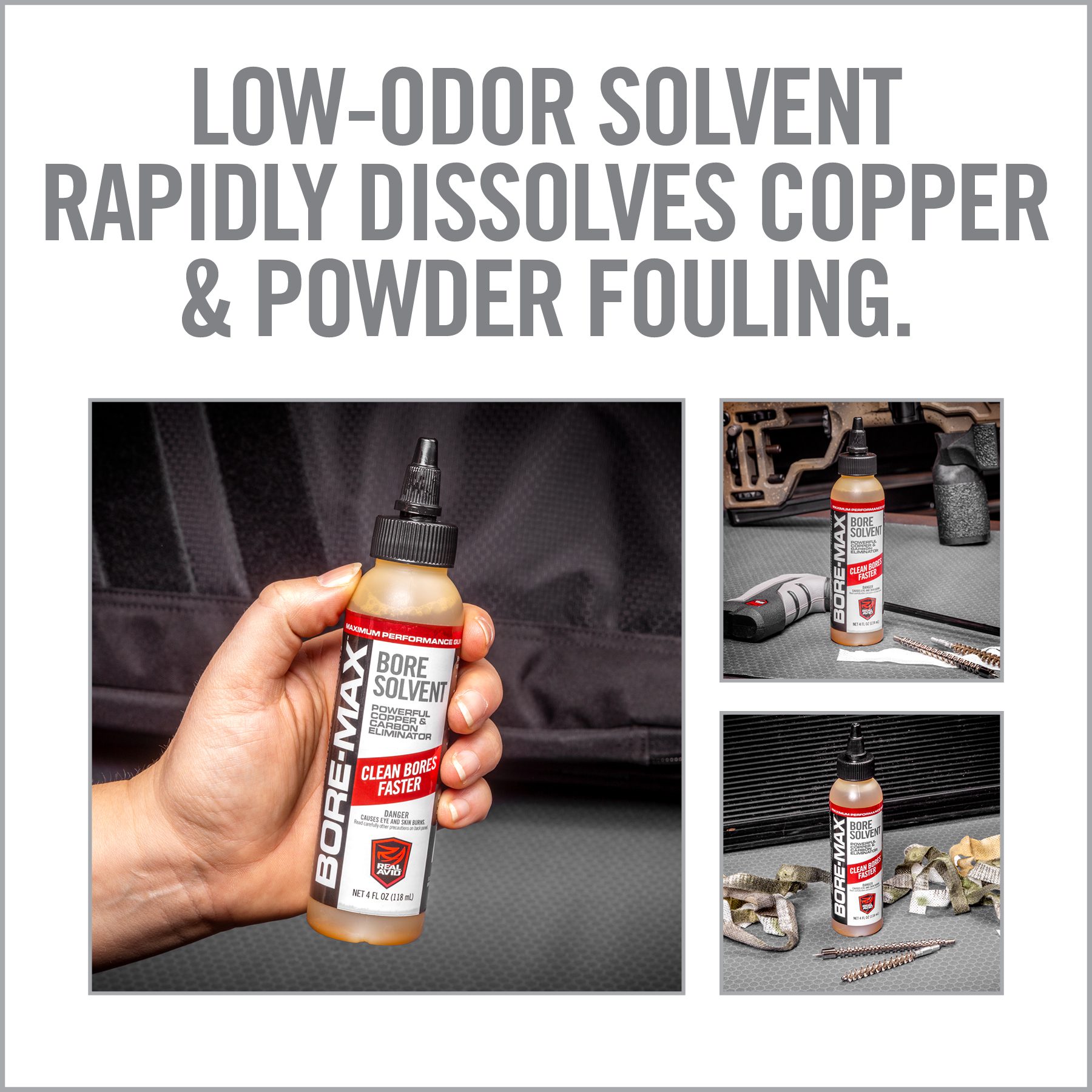real-avid-bore-max-bore-solvent-4-oz-laufreiniger-gegen-kupfer-carbon image 8