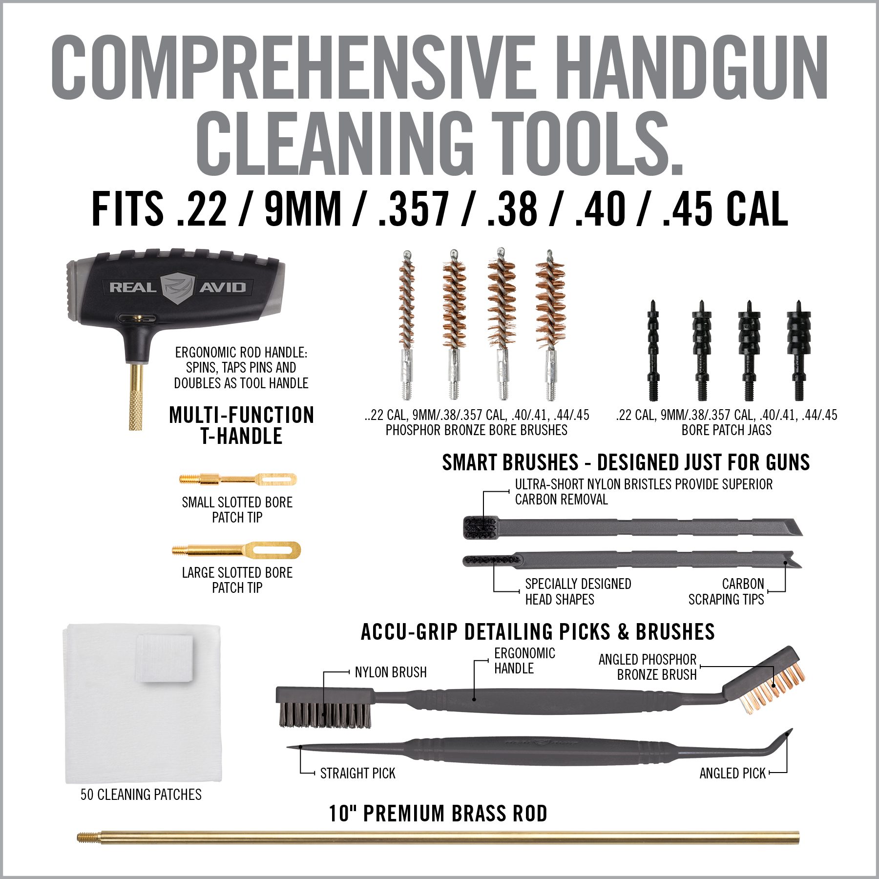 real-avid-master-cleaning-station-handgun-pistolen-reinigungsstation-f-r-22-45 image 4