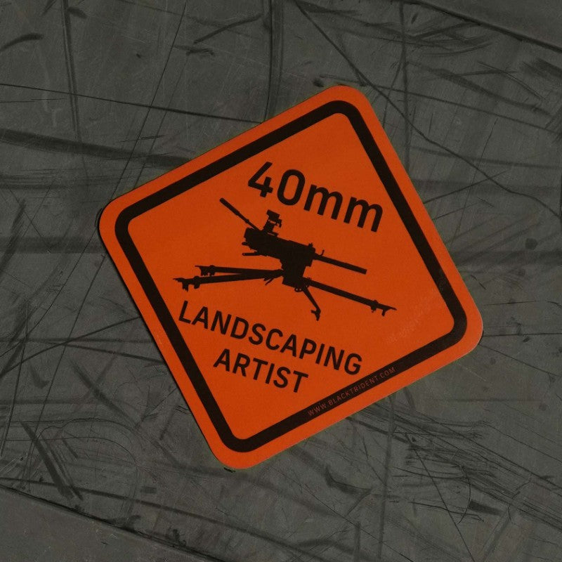black-trident-danger-zone-sticker-outdoor-aufkleber-95x95mm image 5