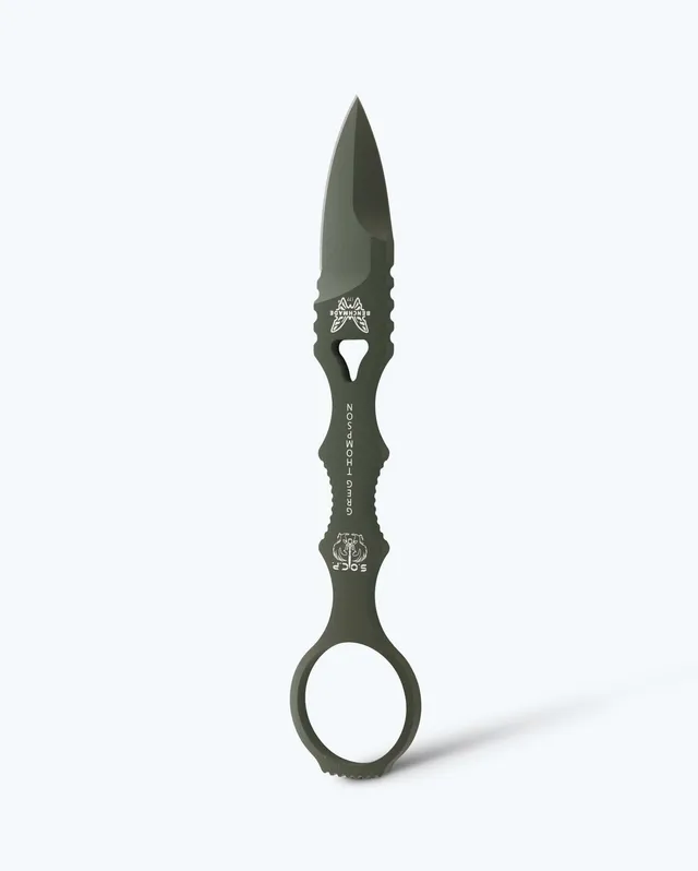 benchmade-mini-socp-dagger-177gn-feststehender-dolch-od-green-spear-point image 1