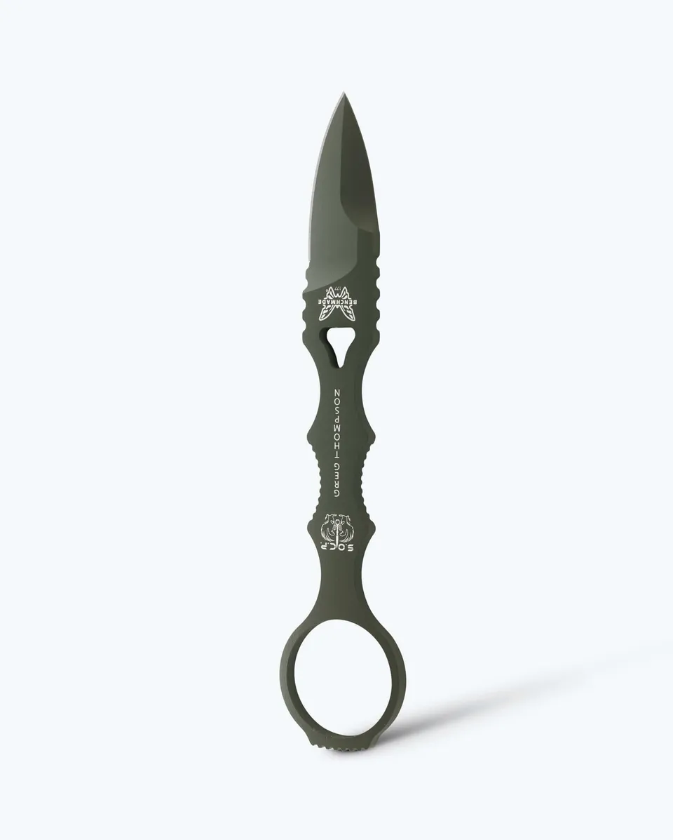 benchmade-mini-socp-dagger-177gn-feststehender-dolch-od-green-spear-point image 1