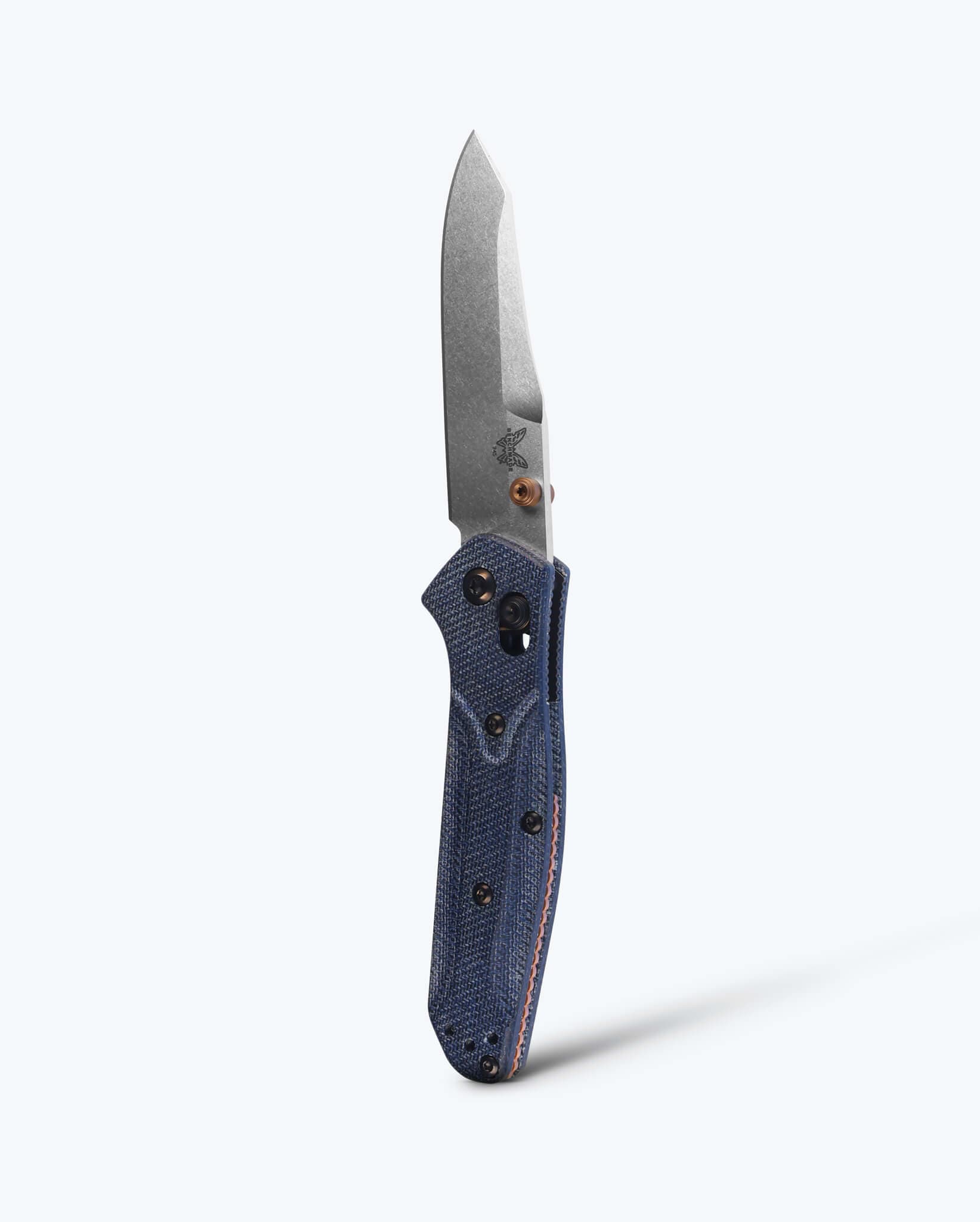 benchmade-945-04-mini-osborne-denim-micarta-reverse-tanto-m390 image 1