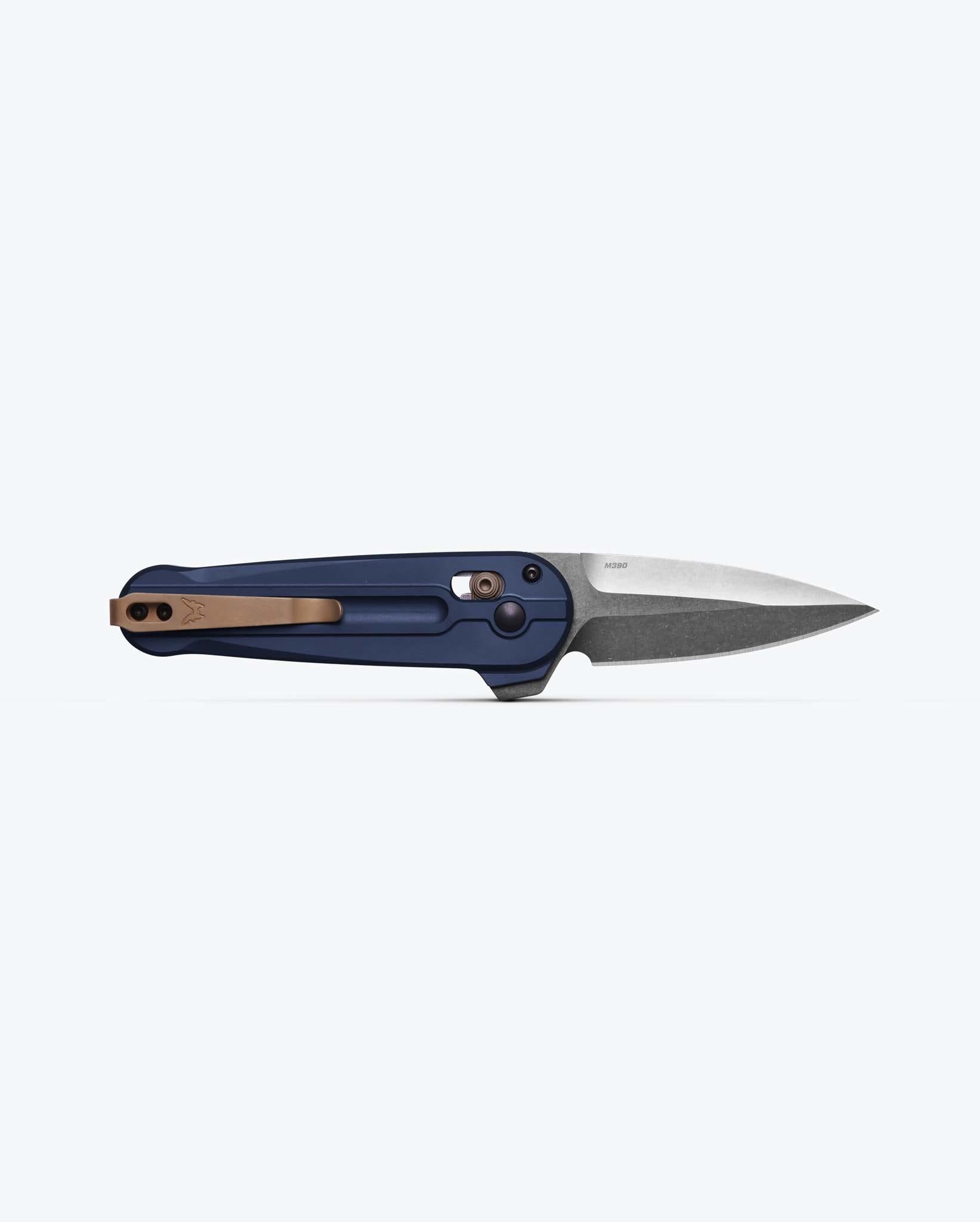 benchmade-lowden-491-klappmesser-crater-blue-aluminium-spear-point image 4