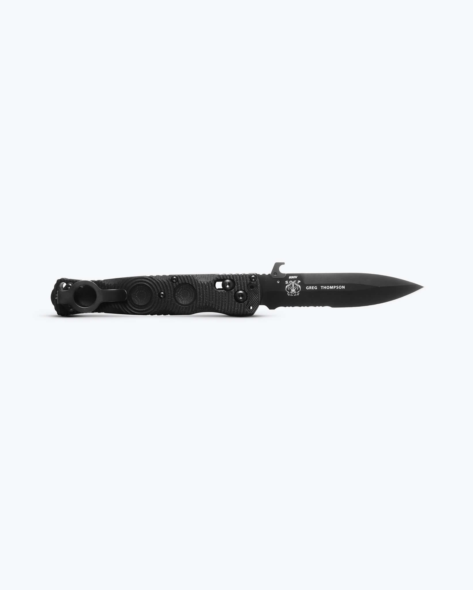 benchmade-mini-socp-folder-393sbk-schwarz-spear-point image 4