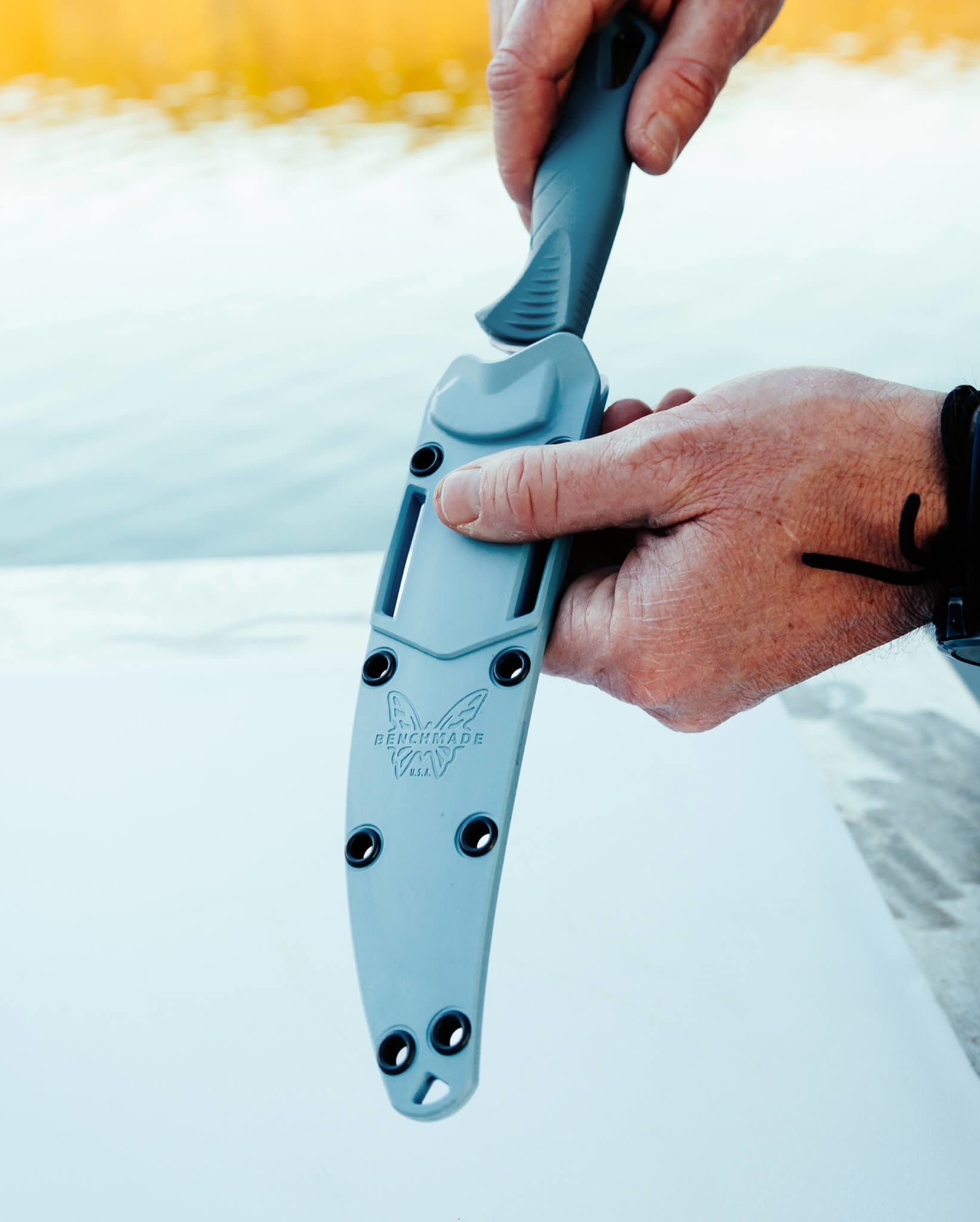 benchmade-105655f-scheide-sonar-gray-f-r-fishcrafter-18030-5-zoll image 6
