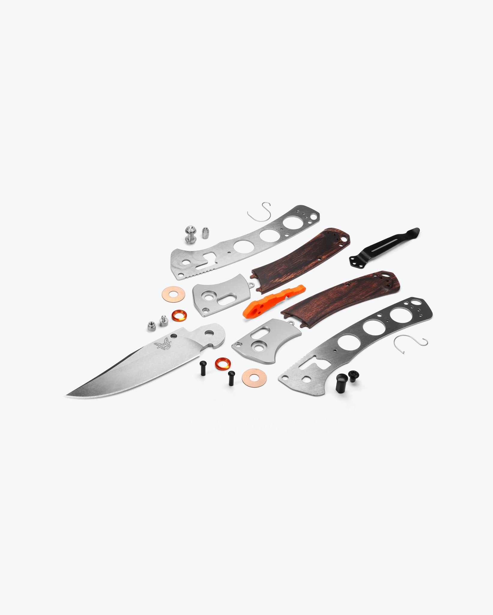 benchmade-mini-crooked-river-15085-2-klappmesser-gray-aluminum-wood-clip-point image 6