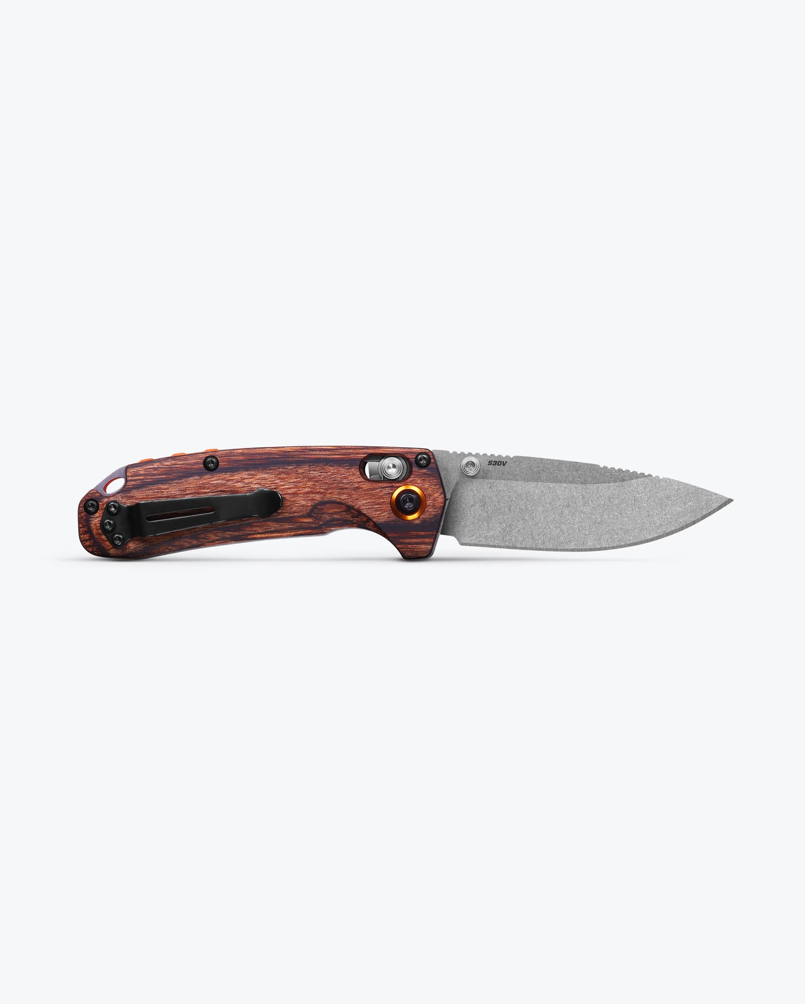 benchmade-north-fork-15032-klappmesser-stabilized-wood-drop-point image 4