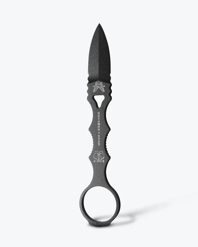 benchmade-mini-socp-173bk-dagger-black-feststehend image 1