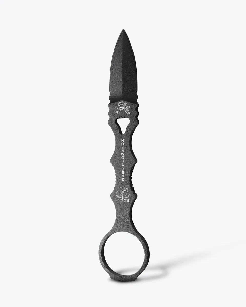 benchmade-mini-socp-173bk-dagger-black-feststehend image 1