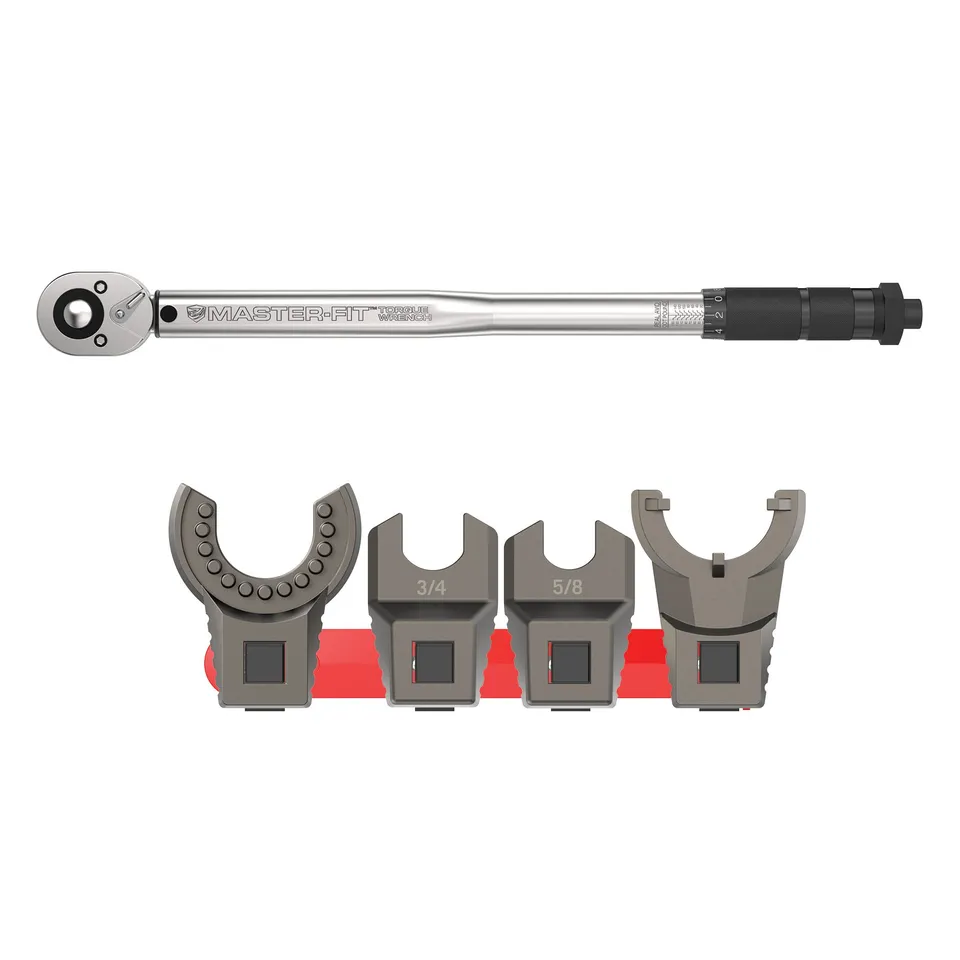real-avid-master-fit-5-teiliges-a2-crowfoot-schl-sselset-mit-drehmomentschl-ssel image 1