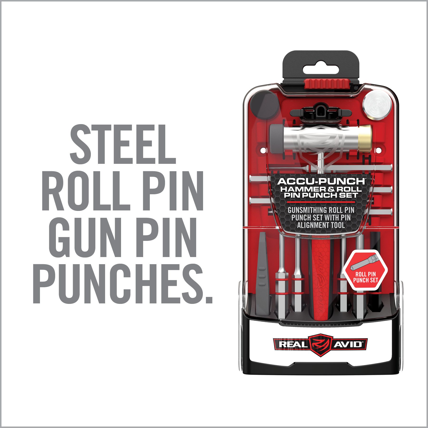 real-avid-accu-punch-hammer-roll-pin-punch-set-splinttreiber-set-mit-hammer image 3