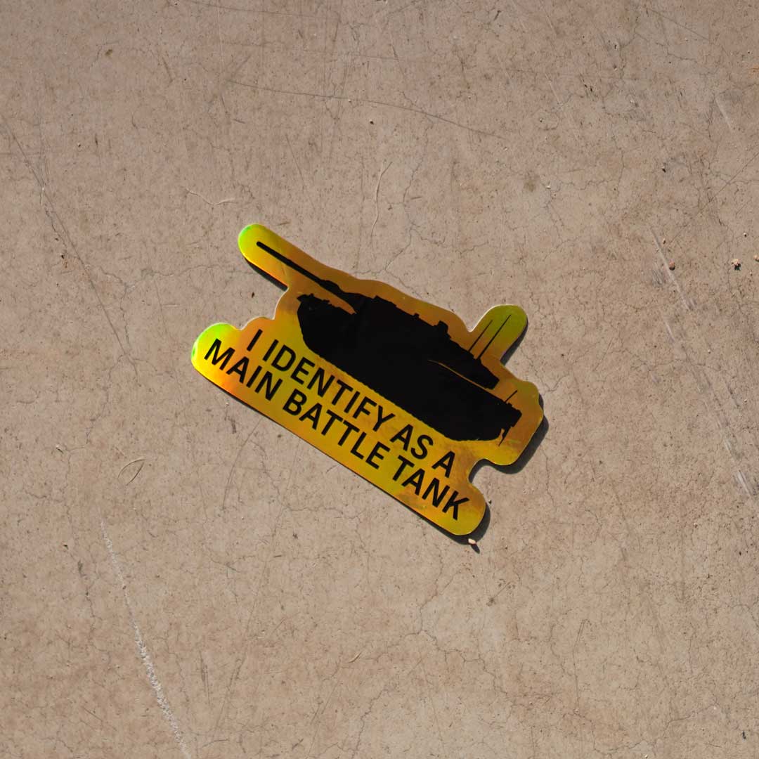 black-trident-inclusive-sticker image 2