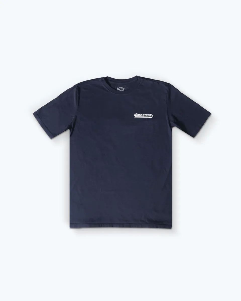 benchmade-bkc-classic-script-t-shirt-50184-baumwolle image 1