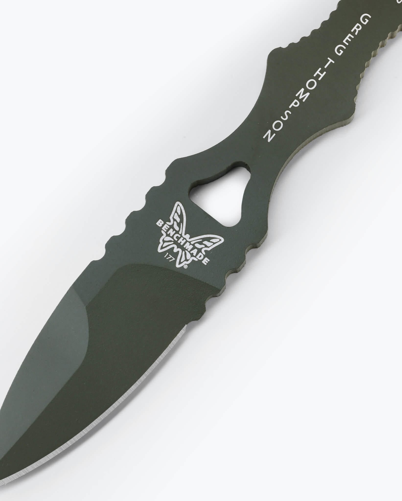 benchmade-mini-socp-dagger-177gn-feststehender-dolch-od-green-spear-point image 5